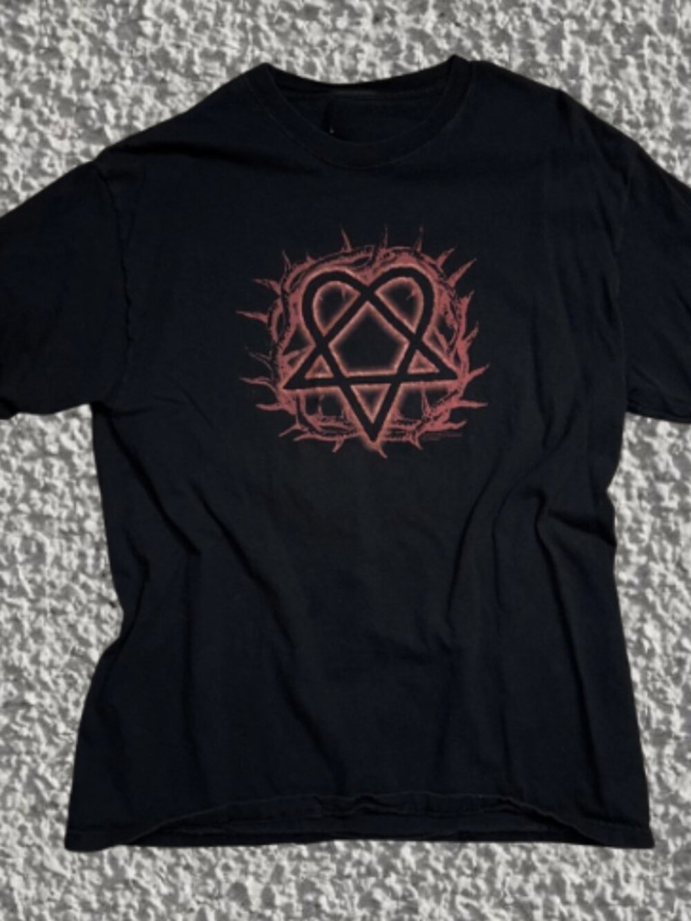 HIM Band 2005 Heartagram Tshirt